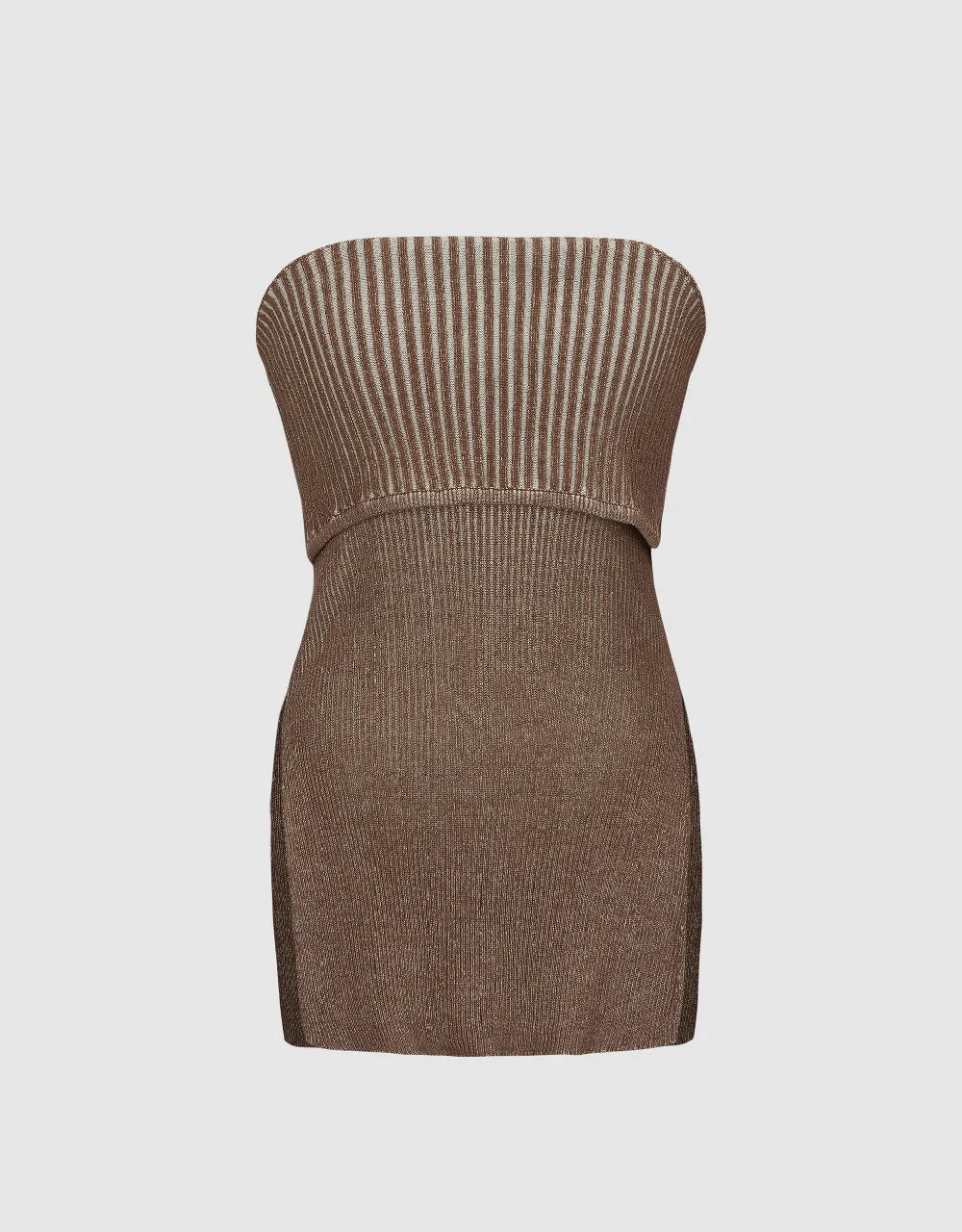 Sleeveless Off-Shoulder Knitted Top sold by Urban Revivo product image thumbnail 2