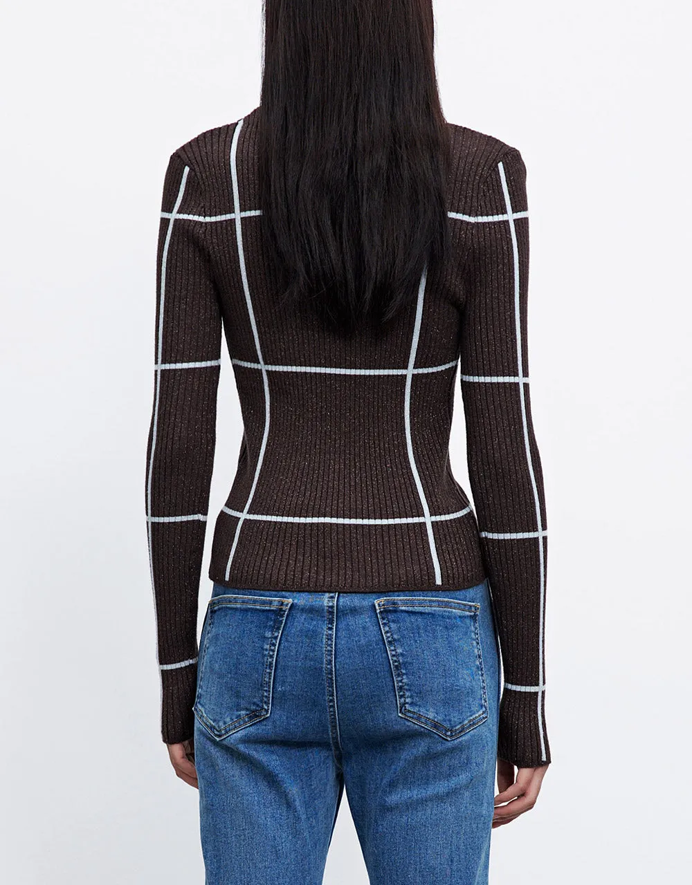 Striped Button Up Cardigan sold by Urban Revivo product image thumbnail 4