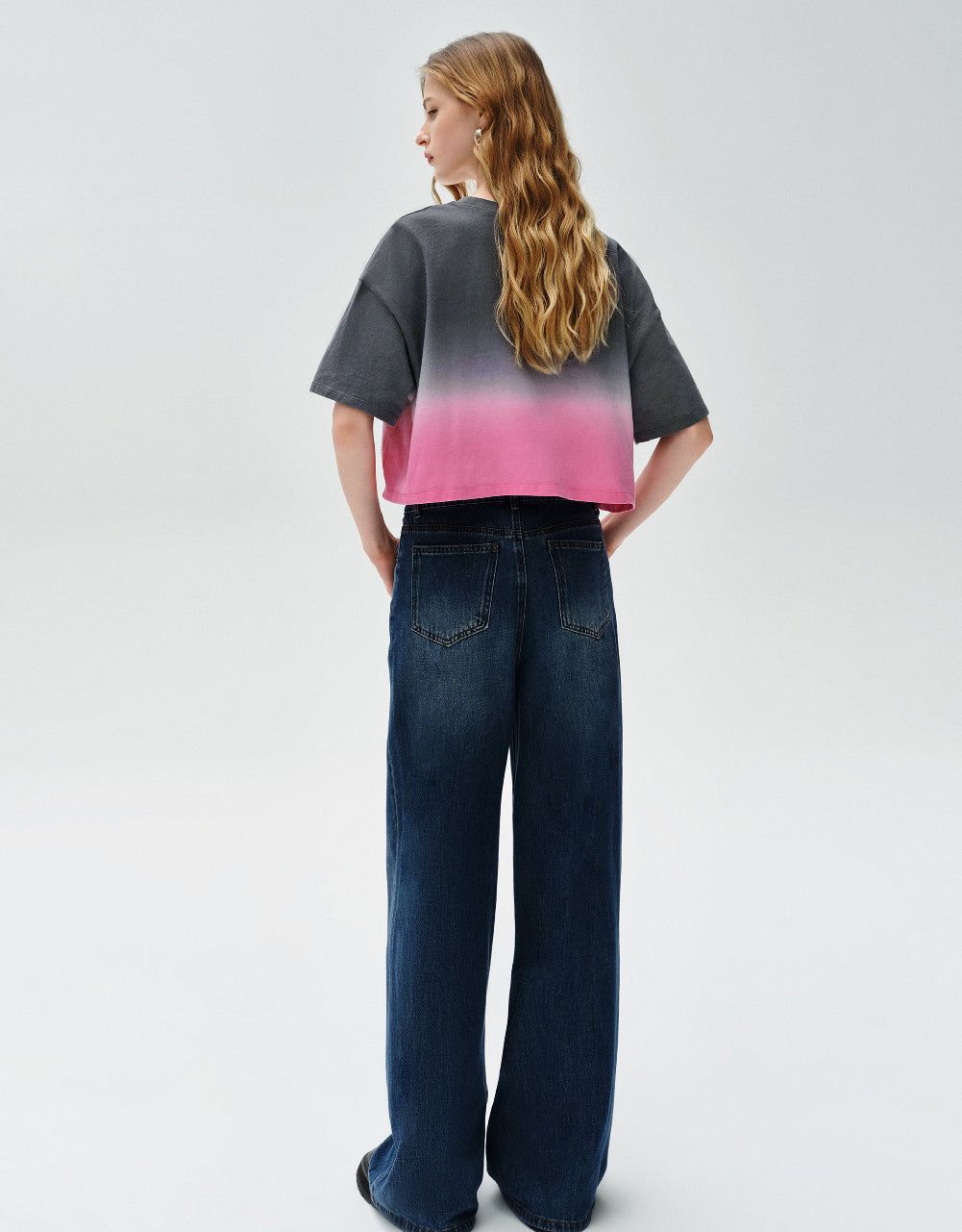 Printed Crew Neck Loose T-Shirt sold by Urban Revivo product image thumbnail 4