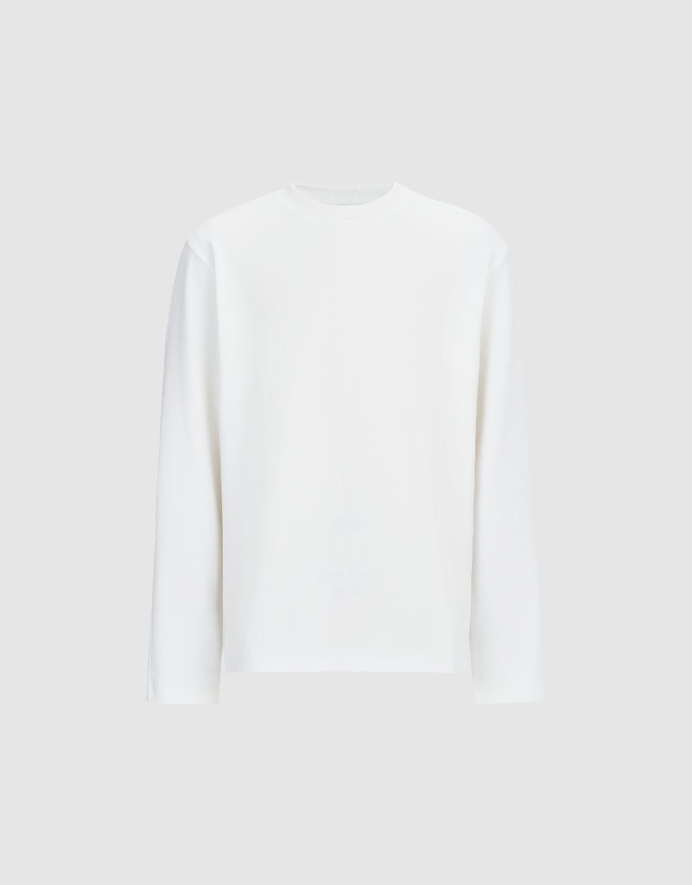 Straight Crew Neck Sweatshirt sold by Urban Revivo