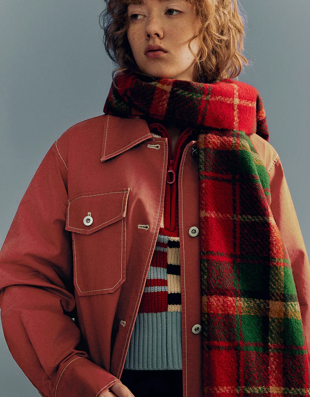 Button Up Down Jacket sold by Urban Revivo product image thumbnail 4