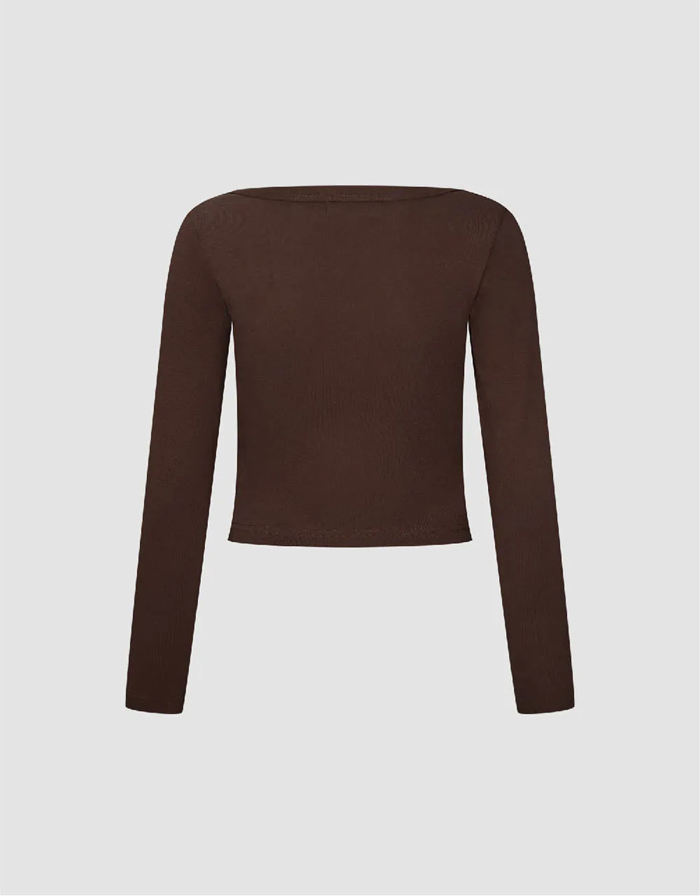 Crew Neck Skinny Knitted T-Shirt sold by Urban Revivo product image thumbnail 5