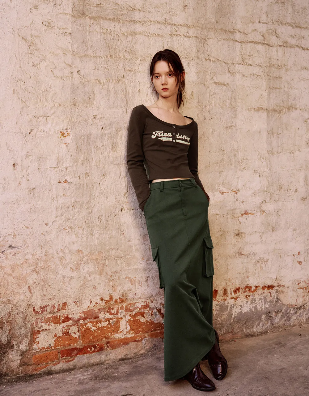 Crew Neck Skinny Knitted T-Shirt sold by Urban Revivo product image thumbnail 3