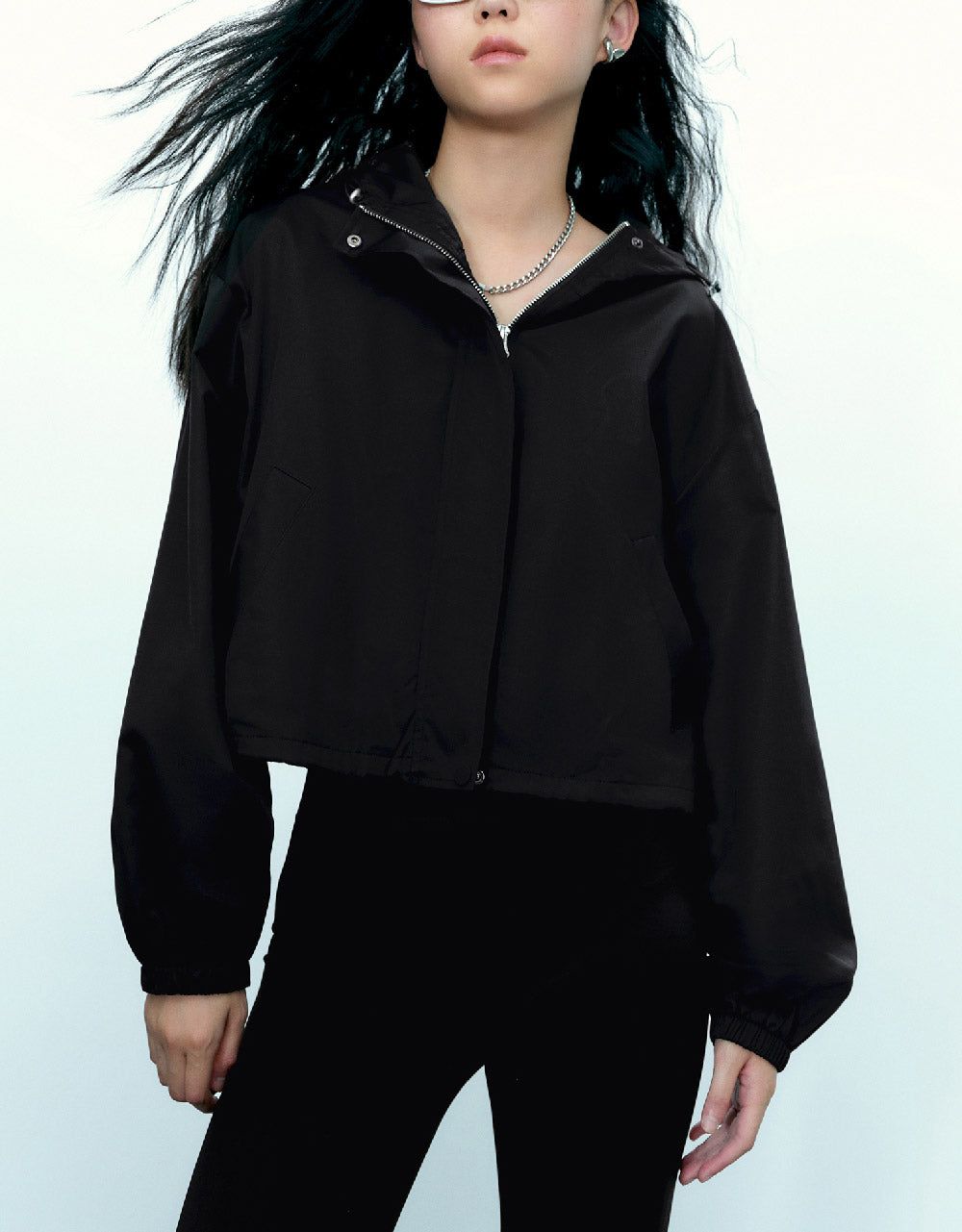 Stand Collar Straight Jacket sold by Urban Revivo product image thumbnail 2