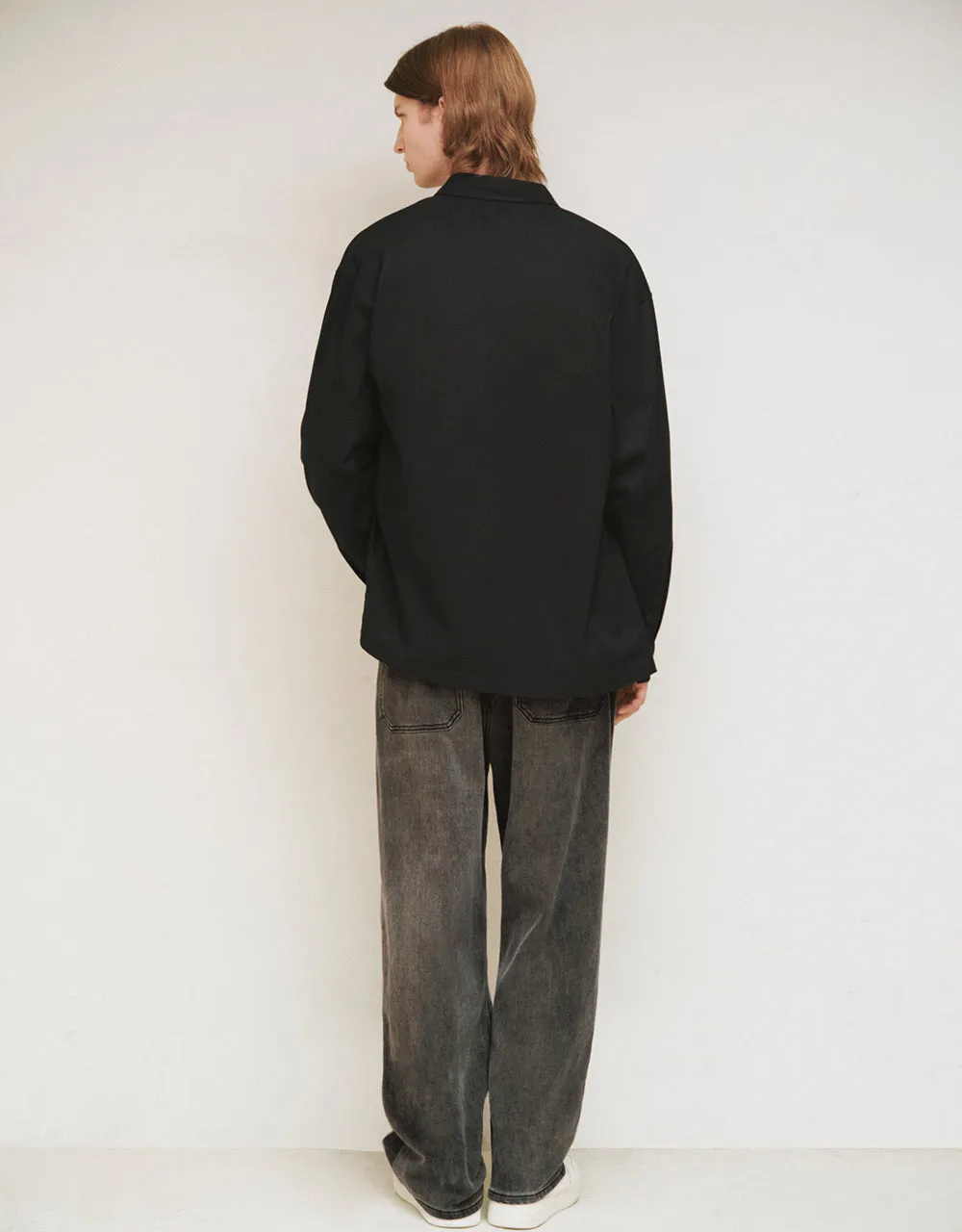 Button Up Loose Shirt sold by Urban Revivo product image thumbnail 5