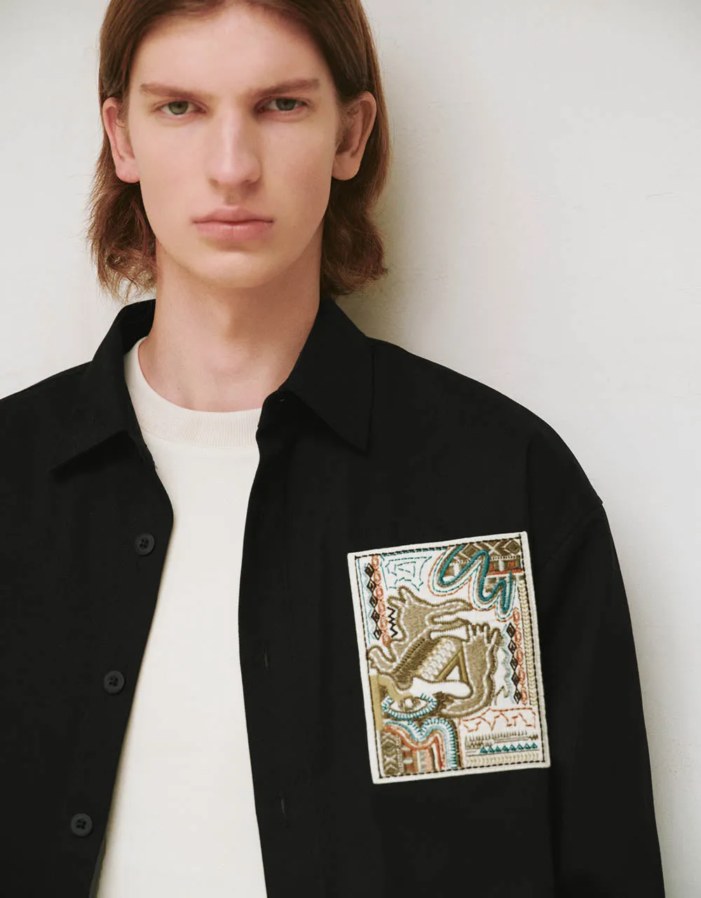 Button Up Loose Shirt sold by Urban Revivo product image thumbnail 4