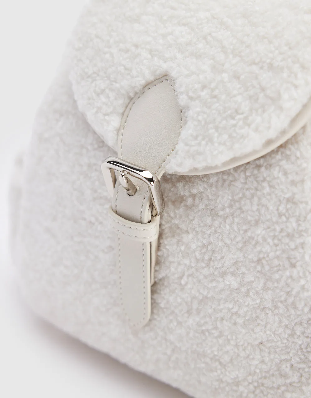 Furry Backpack With Buckle sold by Urban Revivo product image thumbnail 5