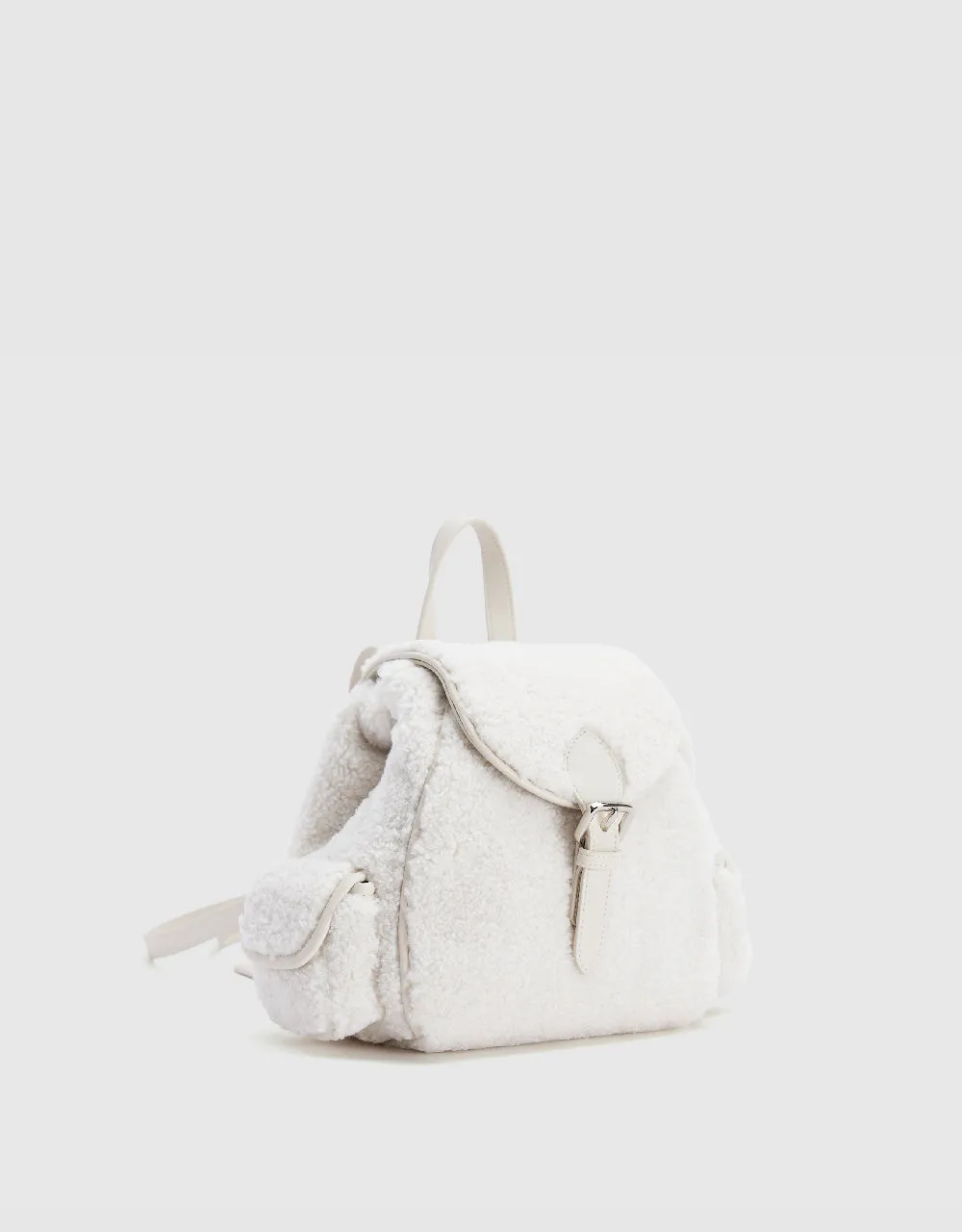 Furry Backpack With Buckle sold by Urban Revivo product image thumbnail 3