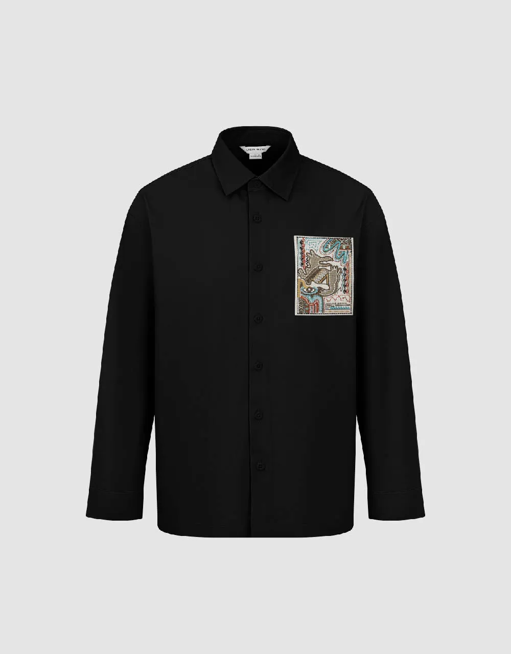Button Up Loose Shirt sold by Urban Revivo product image thumbnail 2