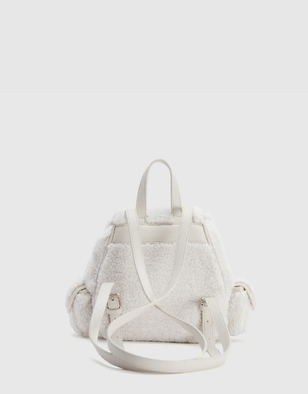 Furry Backpack With Buckle sold by Urban Revivo product image thumbnail 4