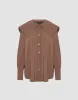 Lapel Loose Shirt sold by Urban Revivo