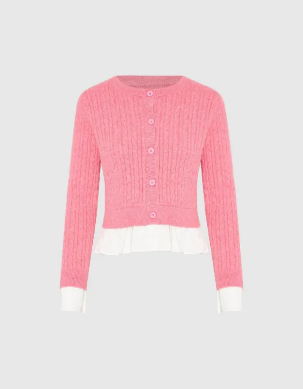 2 In 1 Crew Neck Knitted T-Shirt sold by Urban Revivo