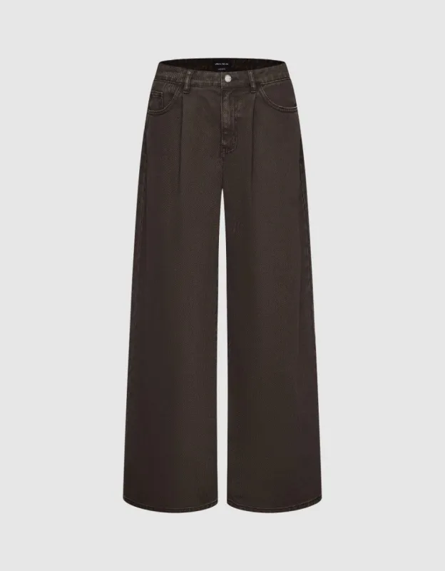 Wide-Leg Jeans sold by Urban Revivo