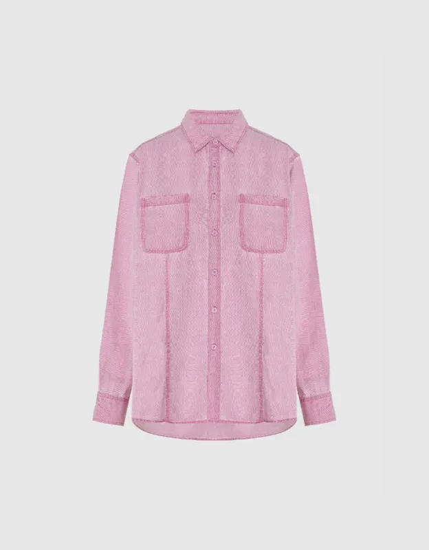 Button Up Loose Shirt sold by Urban Revivo