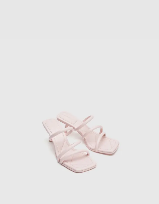 Square Toe Heeled Slippers sold by Urban Revivo