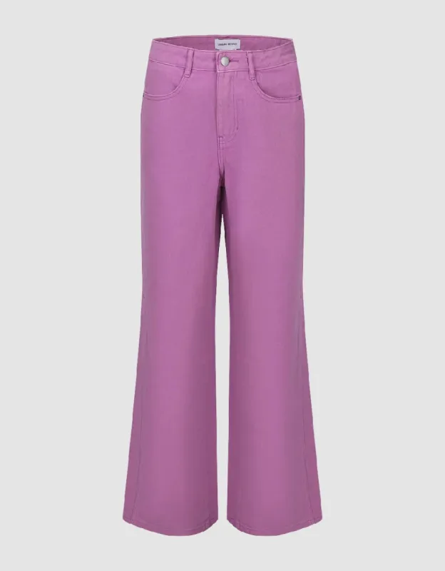 Wide-Leg Jeans sold by Urban Revivo