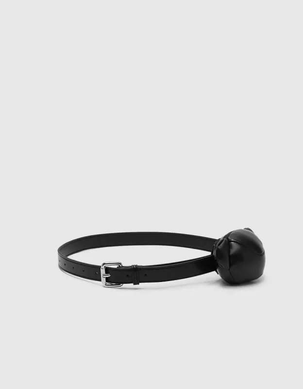 Vegan Leather Belt With Pouch sold by Urban Revivo