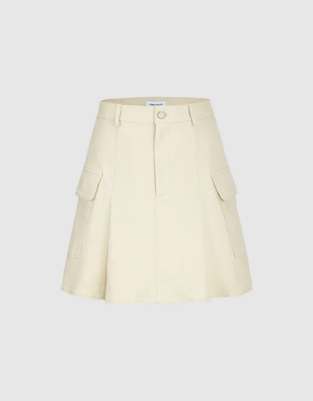 Mini A-Line Skirt sold by Urban Revivo