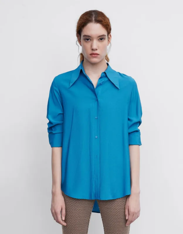 Thin Straight Shirt sold by Urban Revivo