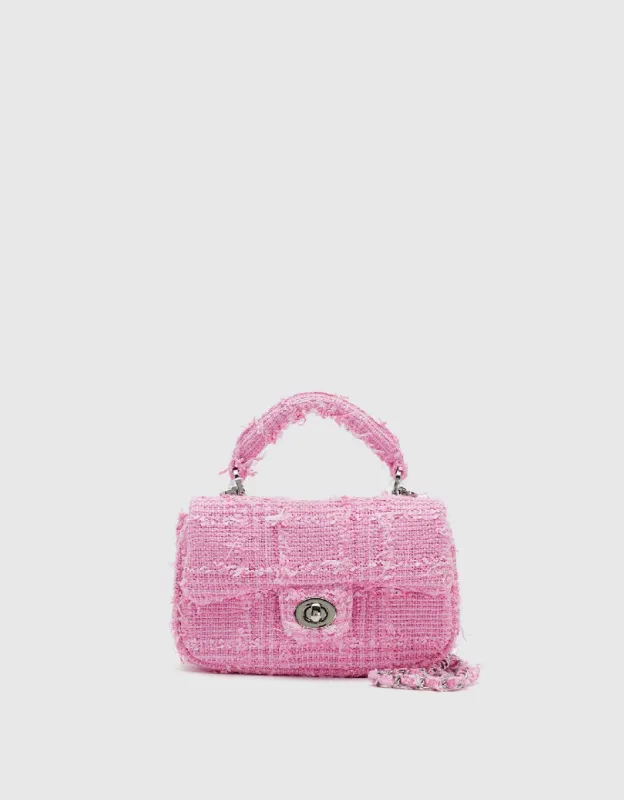 Tweed Shoulder Bag sold by Urban Revivo