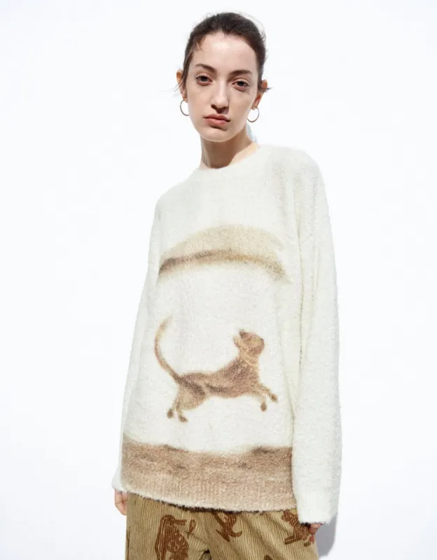 Drop Shoulder Sleeve Sweater sold by Urban Revivo