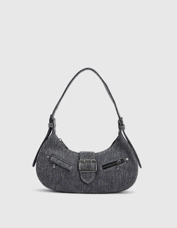 Denim Shoulder Bag sold by Urban Revivo
