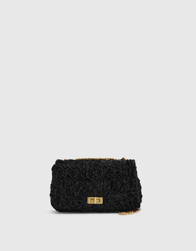 Embossed Shoulder Bag sold by Urban Revivo