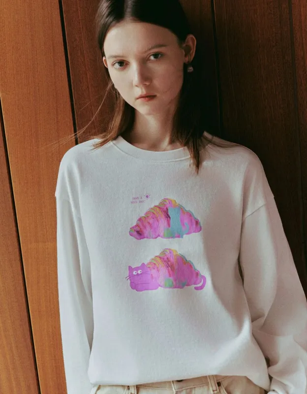 Patched Pocket Knit Sweatshirt sold by Urban Revivo