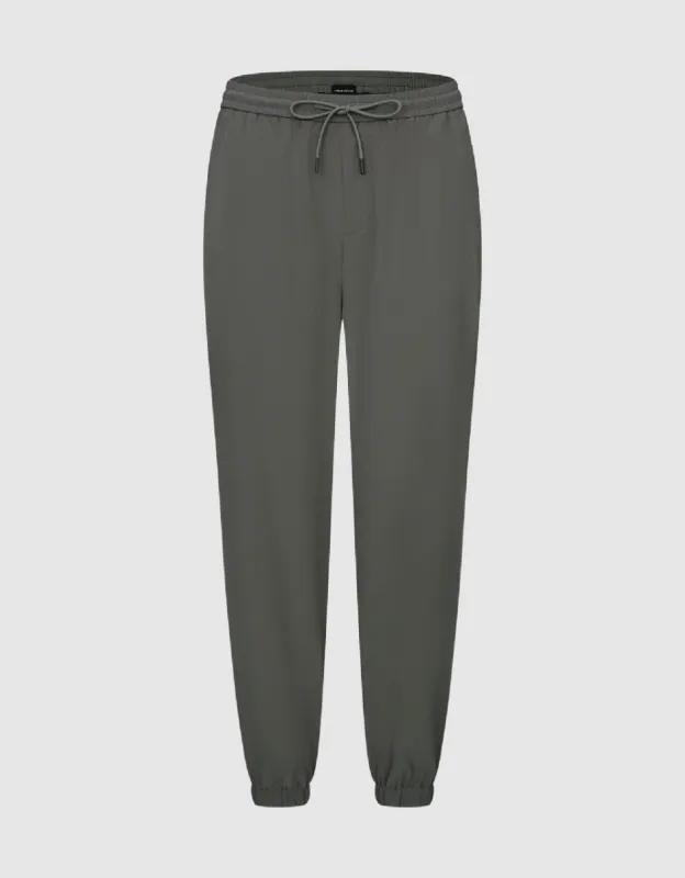 Drawstring Waist Jogger Pants sold by Urban Revivo