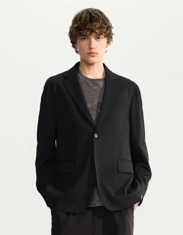 Notch Lapel Tailored Blazer sold by Urban Revivo