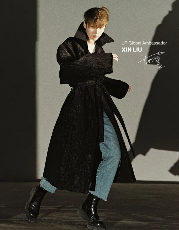 Straight Trench Coat With Belt sold by Urban Revivo