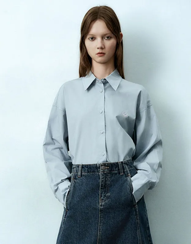 Button Up Lapel Shirt sold by Urban Revivo