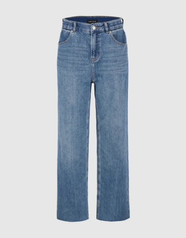 Raw Hem Jeans sold by Urban Revivo
