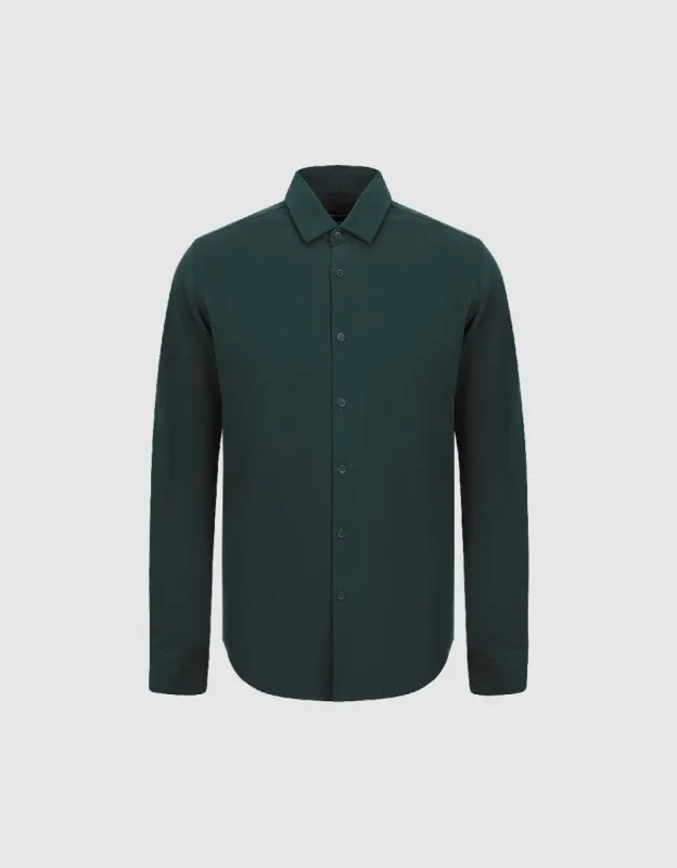 Button Up Straight Shirt sold by Urban Revivo