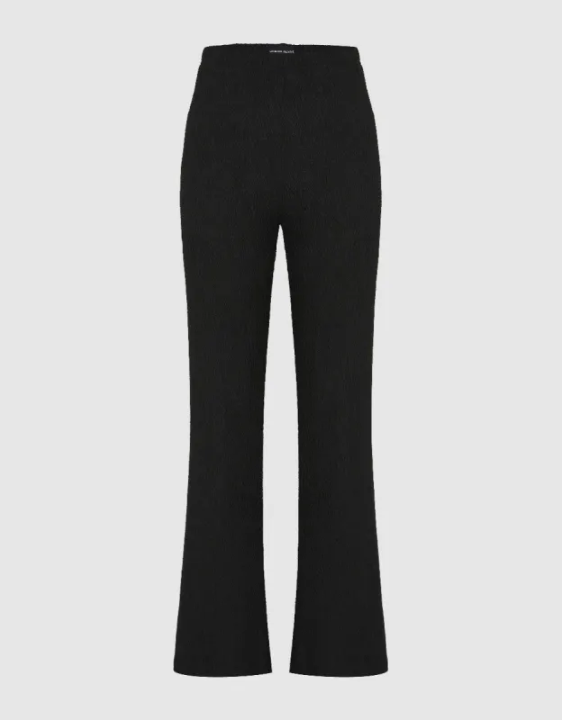 Textured Straight Pants sold by Urban Revivo
