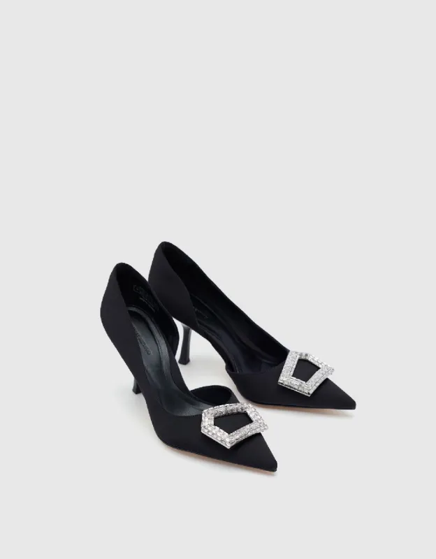 Buckle Décor Heeled Pumps sold by Urban Revivo
