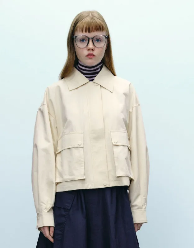 Standard Sleeve Jacket With Pockets made by Urban Revivo