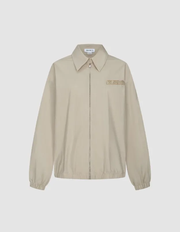 Zipper Front Straight Shirt made by Urban Revivo