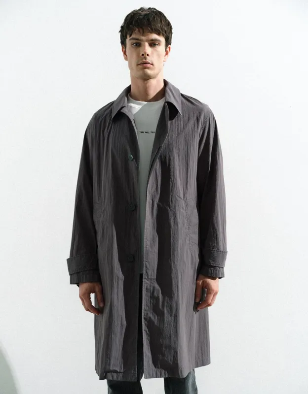 Loose A-Line Trench Coat sold by Urban Revivo