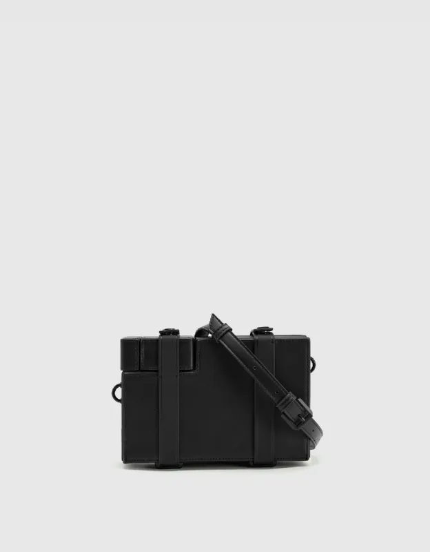 Vegan Leather Box Bag sold by Urban Revivo