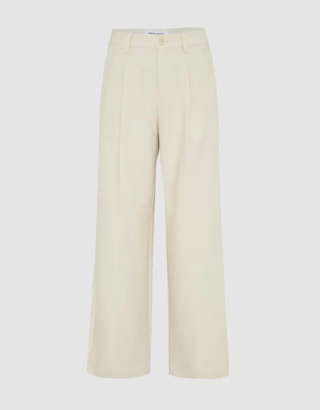 Tailored Wide-Leg Pants sold by Urban Revivo