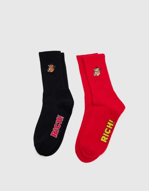 Printed Mid-Length Socks sold by Urban Revivo