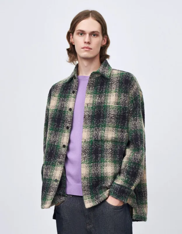 Plaid Woolen Jacket sold by Urban Revivo