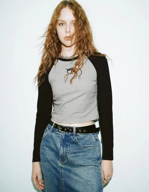 Crew Neck Regular Straight T-Shirt sold by Urban Revivo