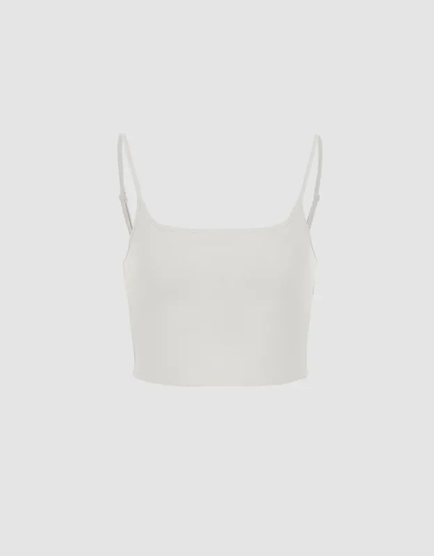 Basic U Neck Tank Top sold by Urban Revivo
