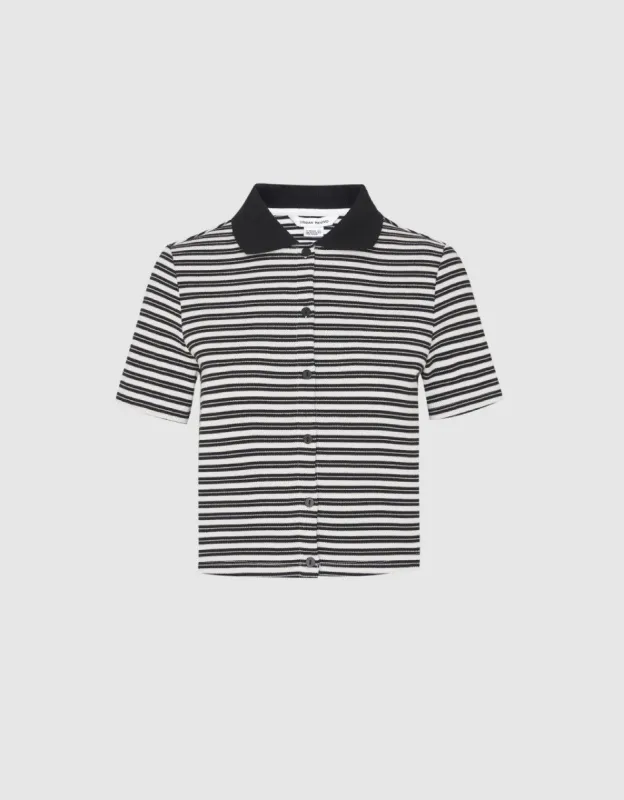 Stripe Polo Shirt sold by Urban Revivo