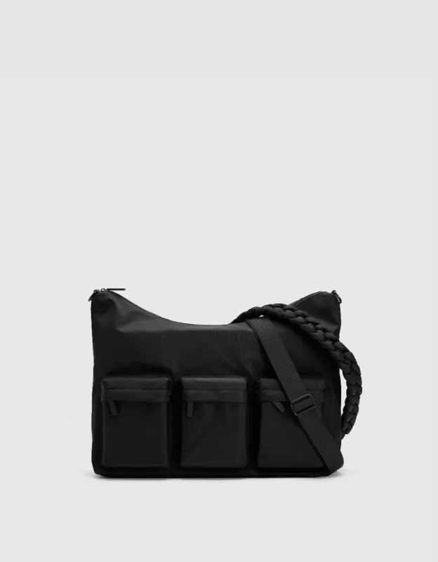 Shoulder Bag With Small Pockets sold by Urban Revivo