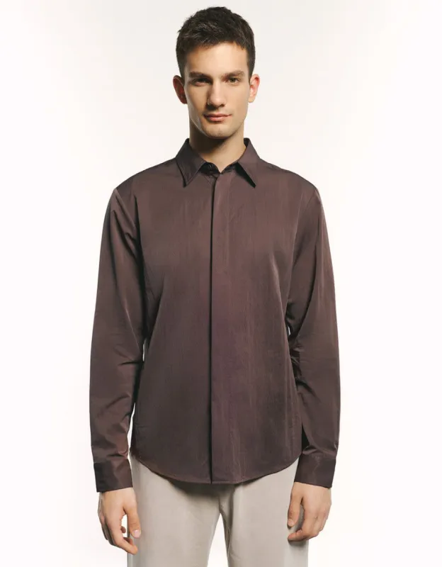 Button Up Loose Shirt sold by Urban Revivo