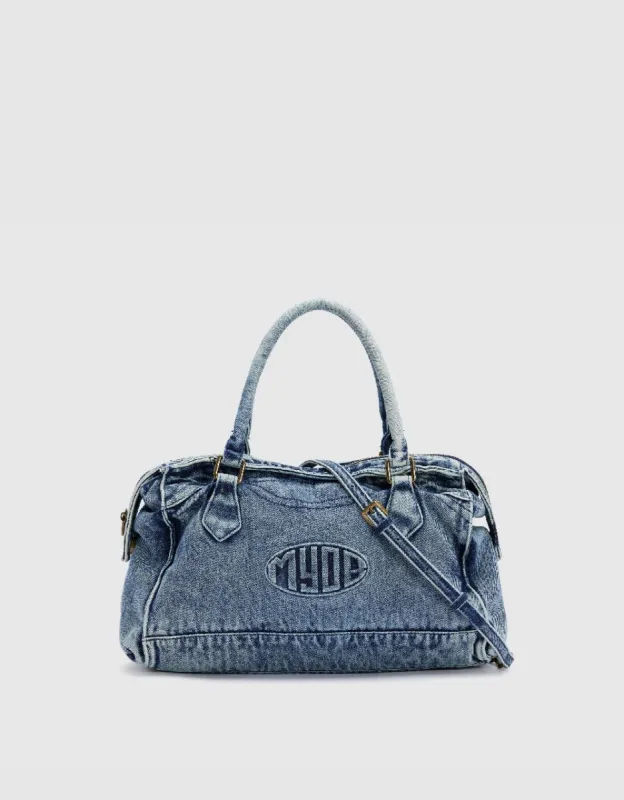 Denim Shoulder Bag sold by Urban Revivo