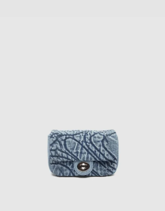 Printed Denim Crossbody Bag sold by Urban Revivo